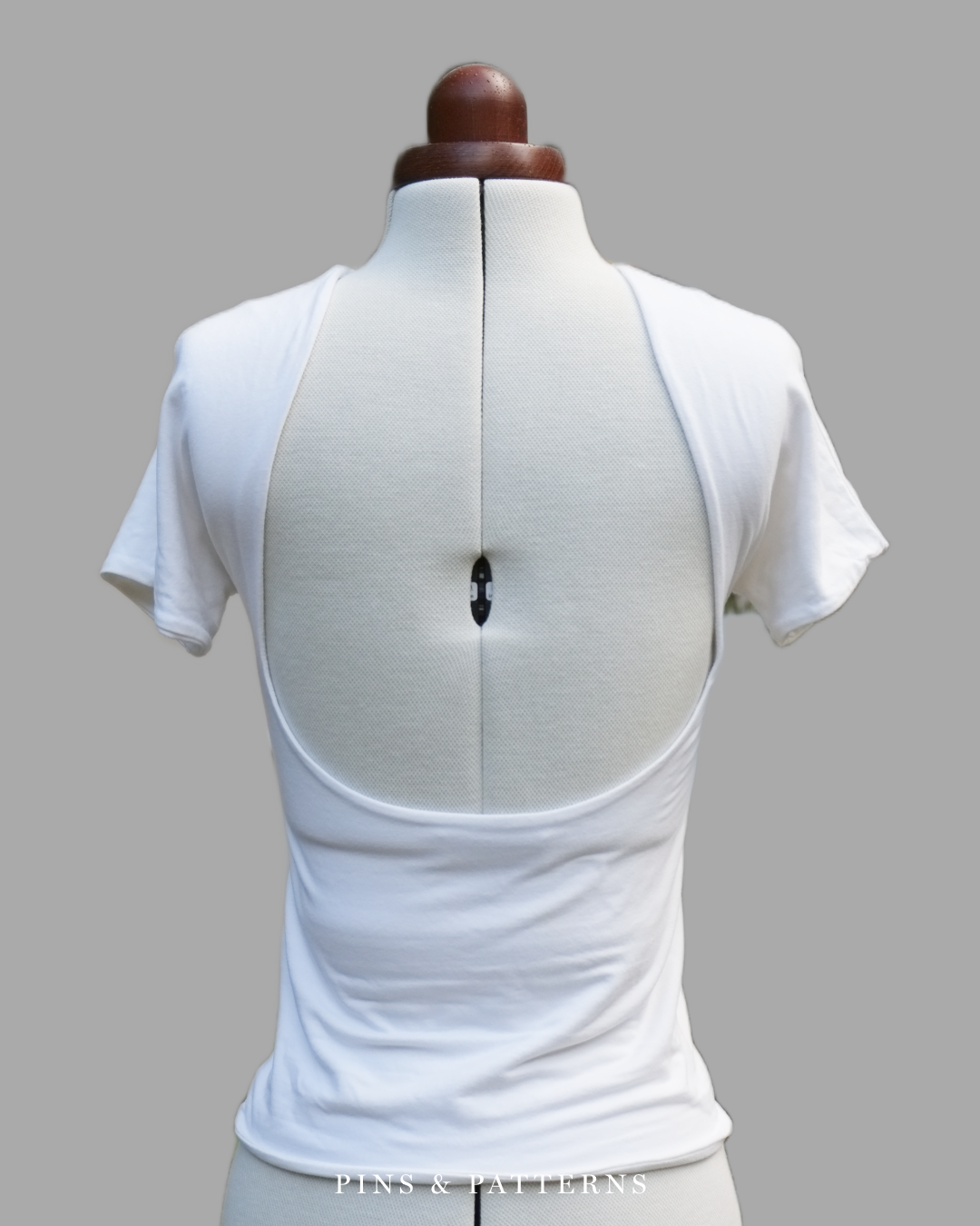 rückenfreies Top: Sleeves B | Back L