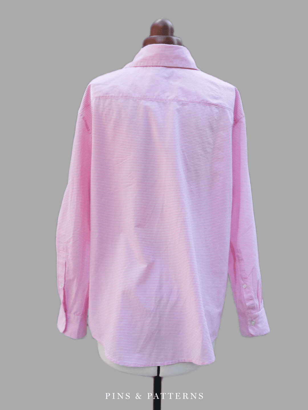 Pink weißes Hemd - Hinten