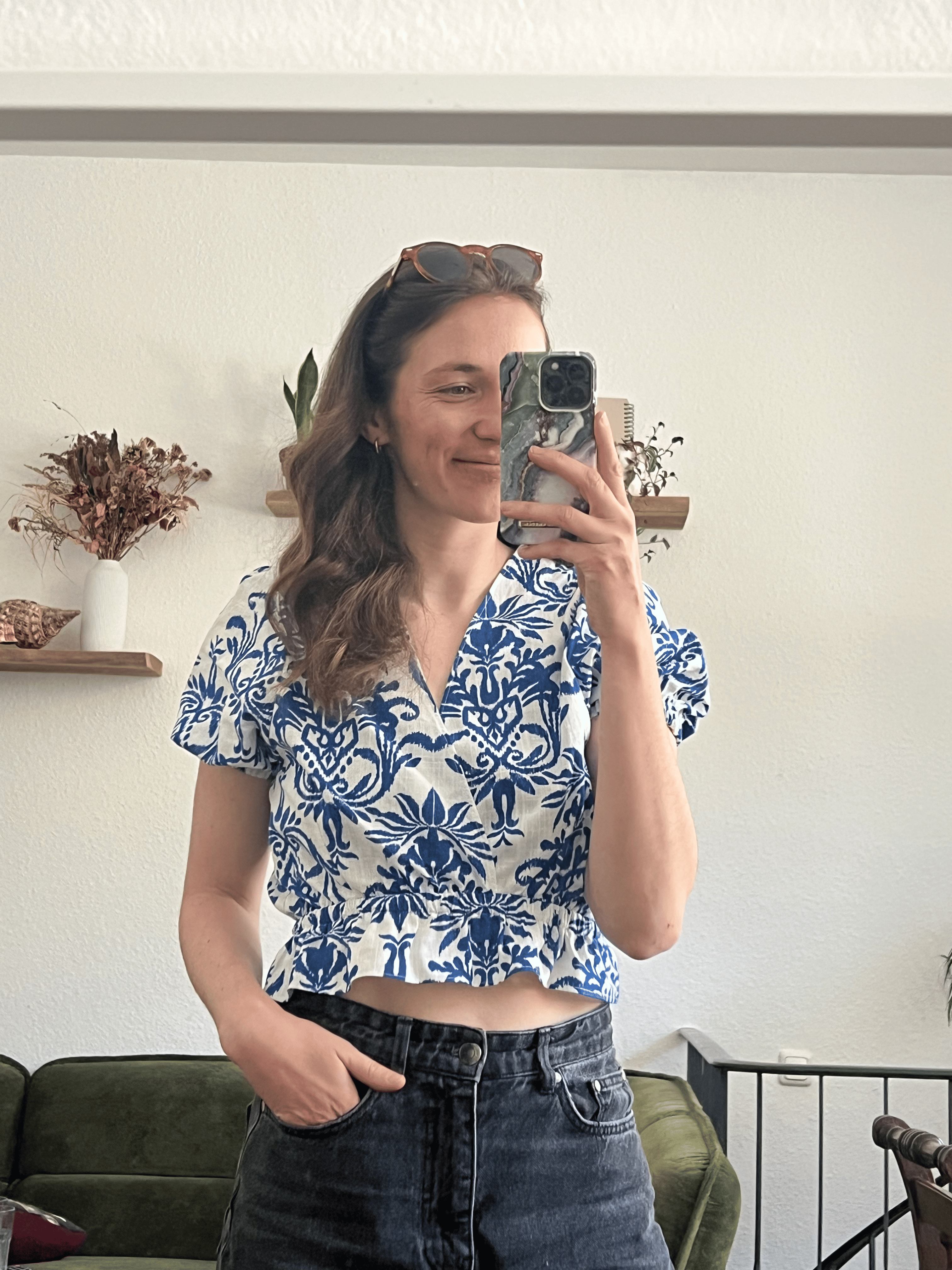 Sommerbluse - Spiegel